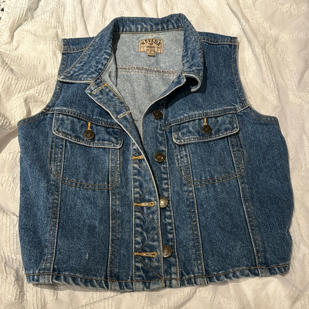Nevada Crop jeans top
